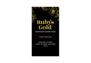 Three bottles of award-winning Ruby's Gold Fortified Cherry Wine - with free delivery - FreshFruit Ltd
